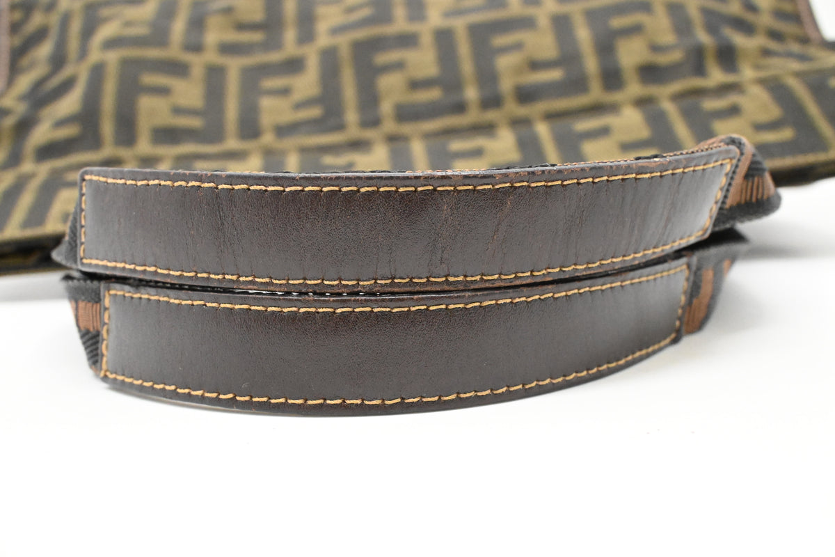 Fendi Folding Tote in Zucca Canvas