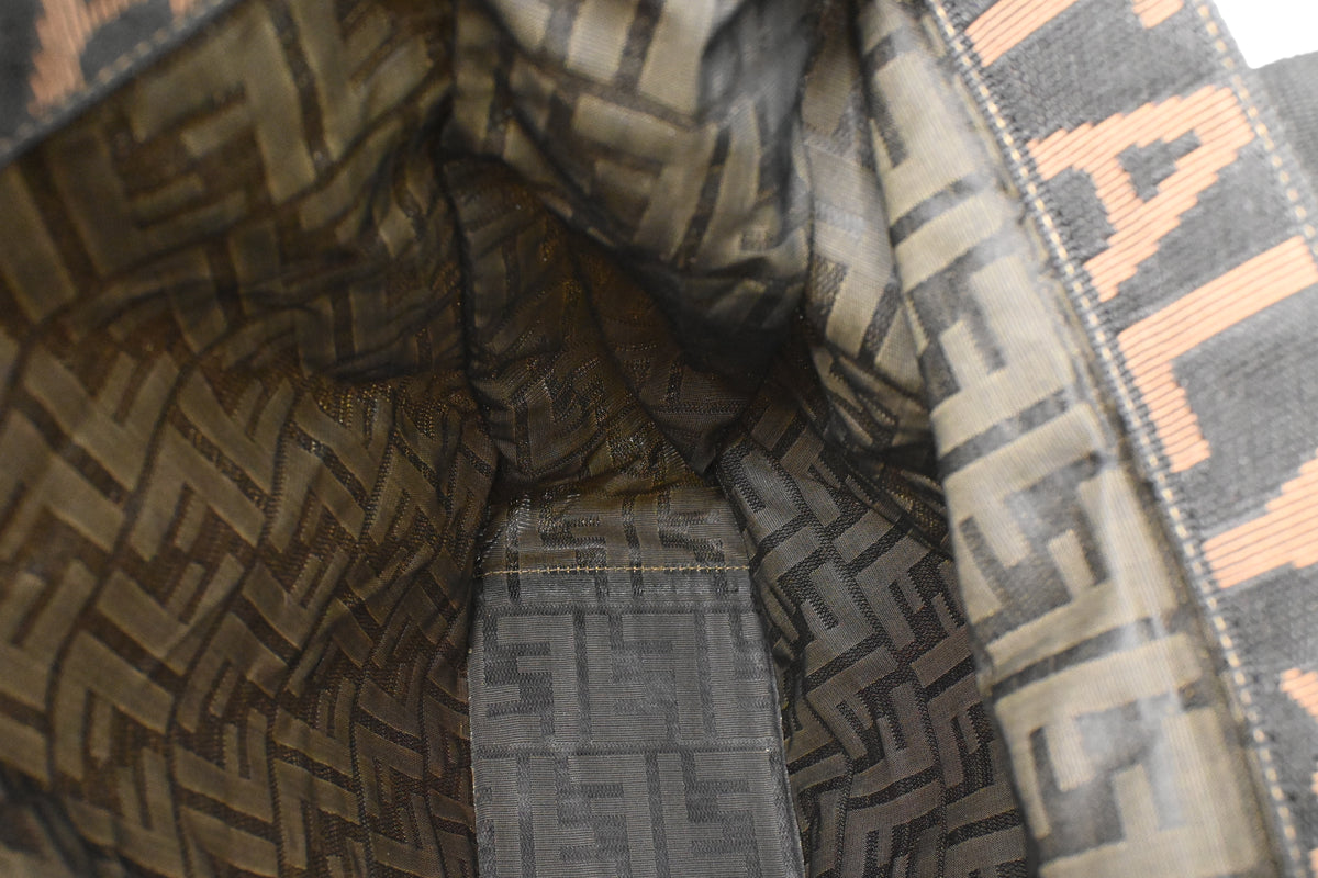 Fendi Folding Tote in Zucca Canvas