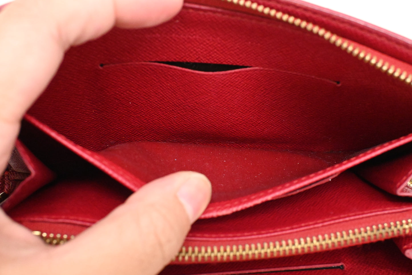 Louis Vuitton x Takashi Murakami Zip Wallet in Cherry Monogram Canvas