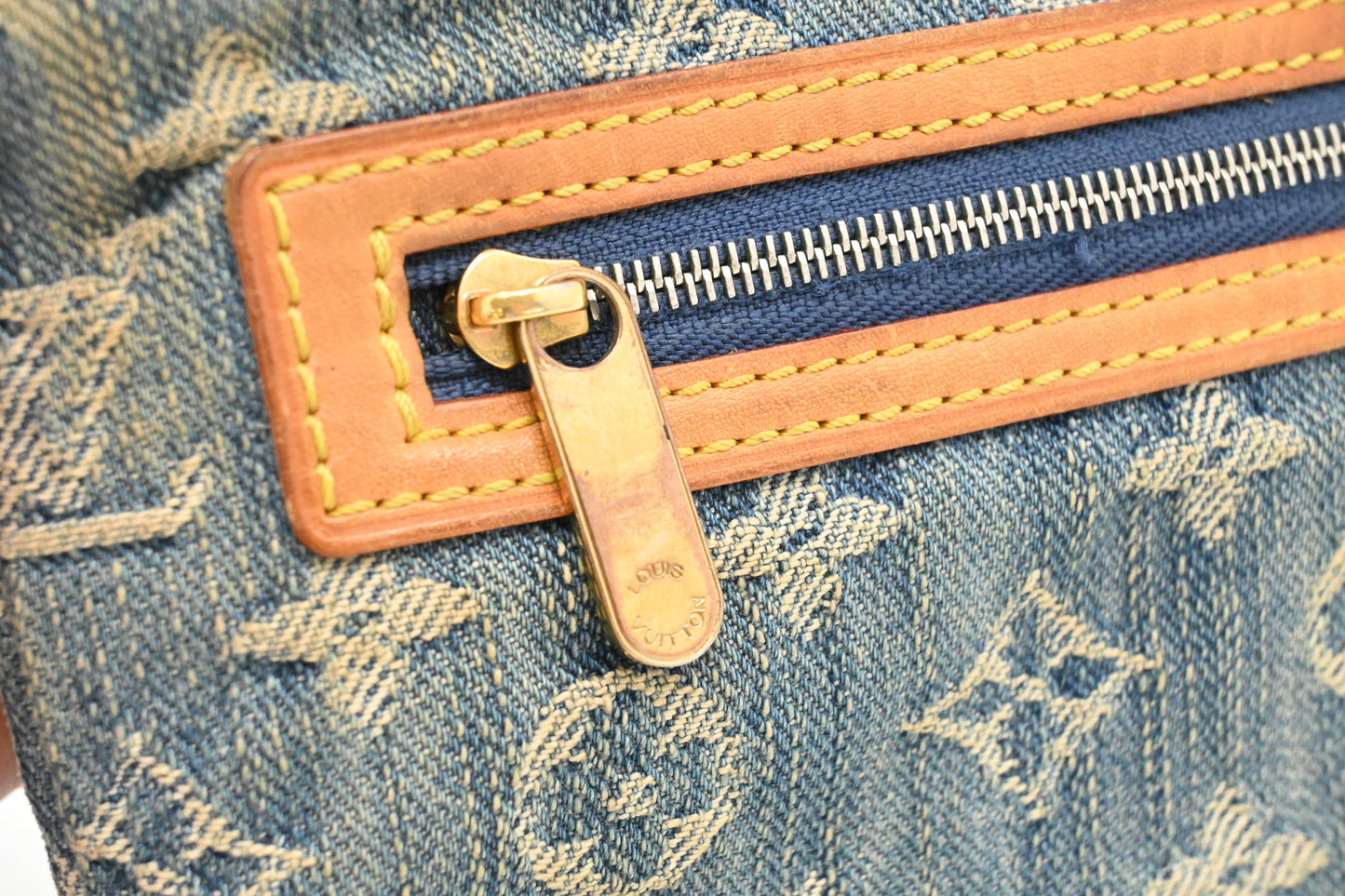 Louis Vuitton Pochette in Monogram Denim