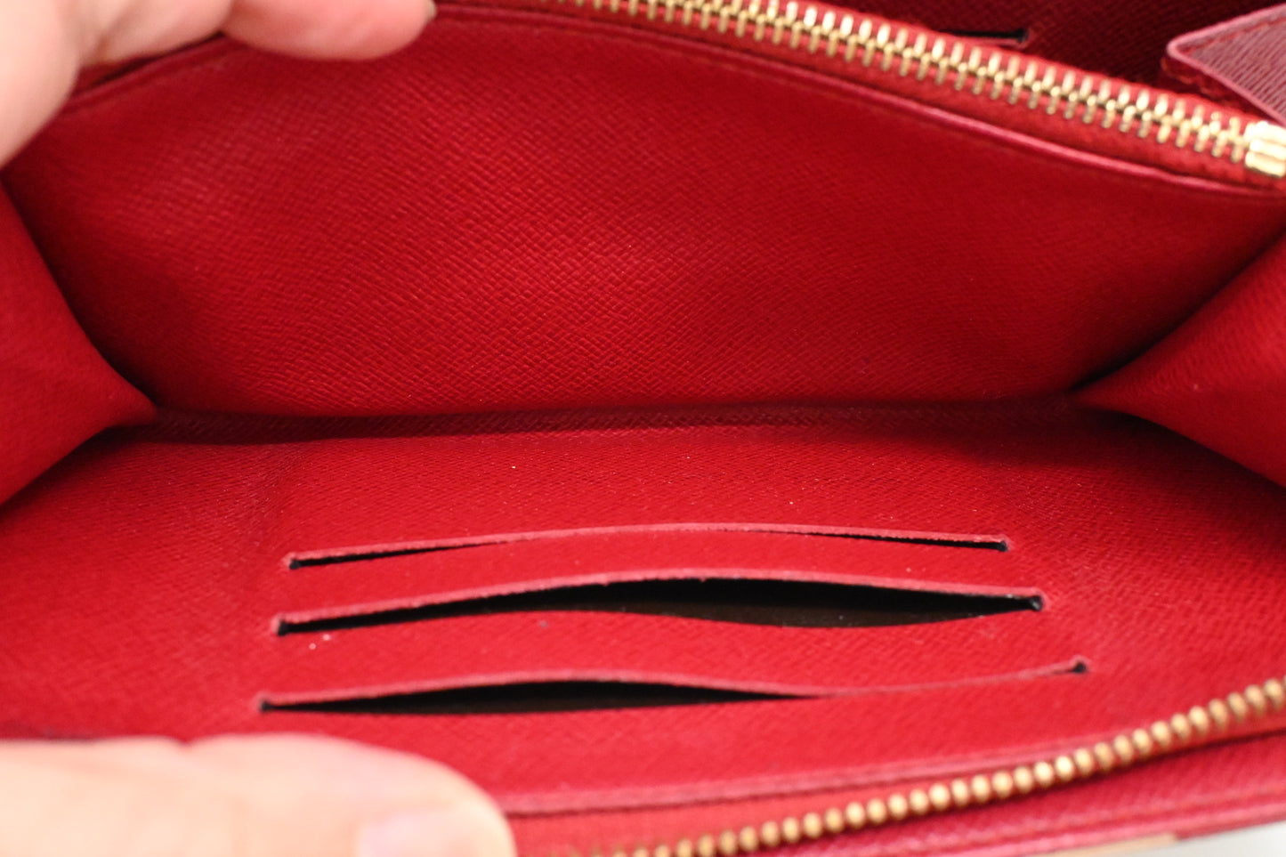 Louis Vuitton x Takashi Murakami Zip Wallet in Cherry Monogram Canvas