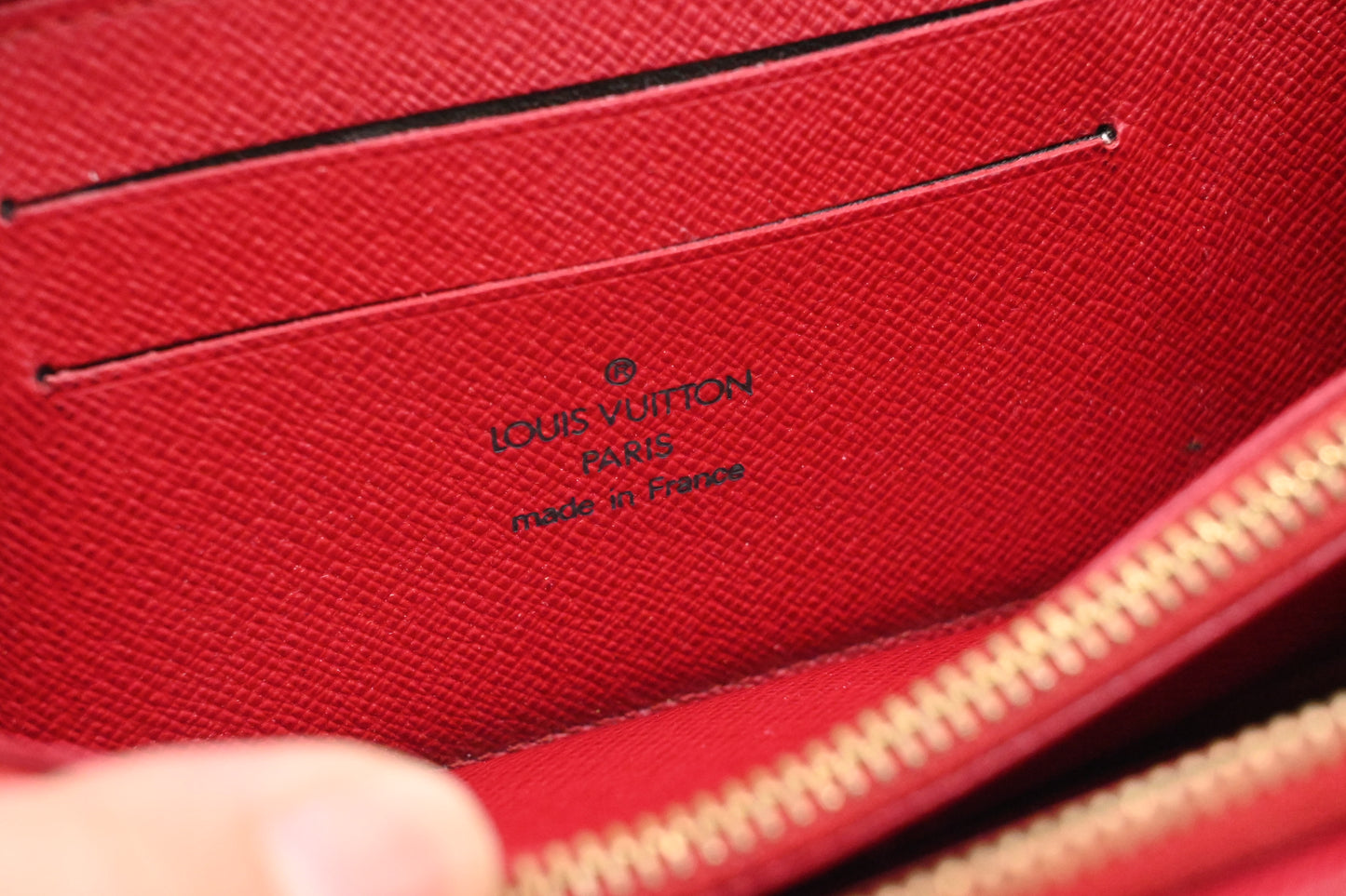 Louis Vuitton x Takashi Murakami Zip Wallet in Cherry Monogram Canvas