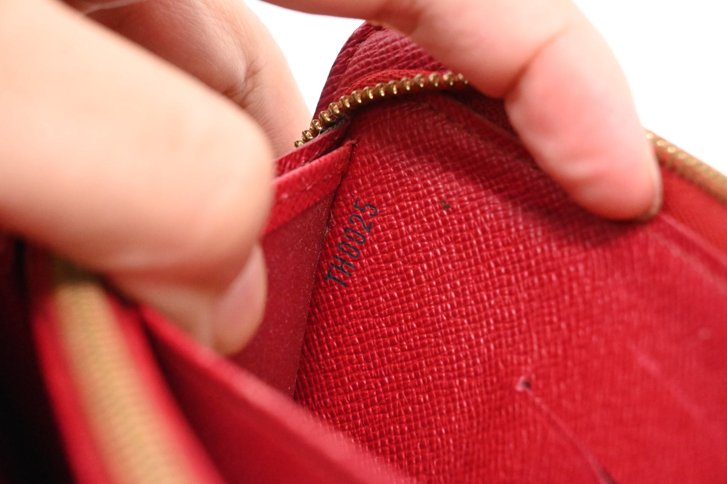 Louis Vuitton x Takashi Murakami Zip Wallet in Cherry Monogram Canvas