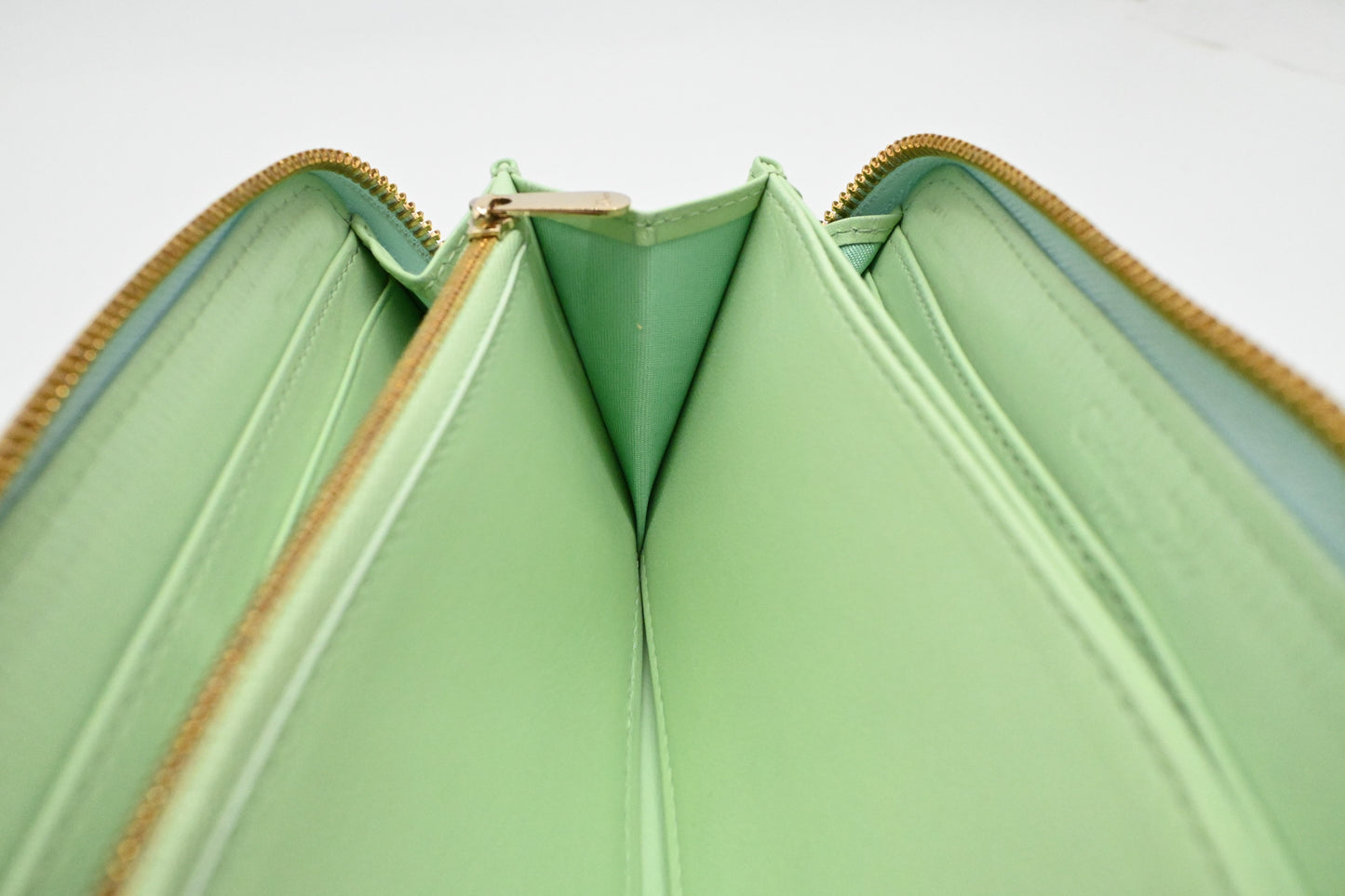 Dior Voyageur Wallet in Light Blue Leather