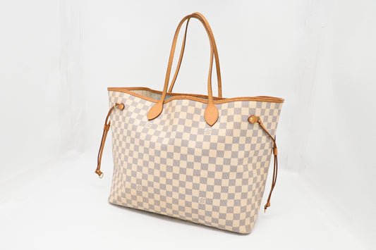 Louis Vuitton Neverfull GM in Damier Azur Canvas