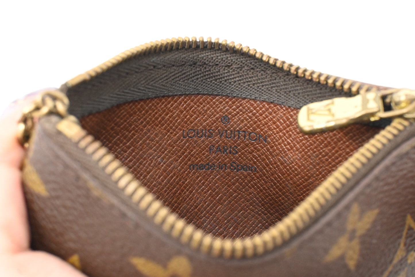 Louis Vuitton Pochette Cles in Monogram Canvas