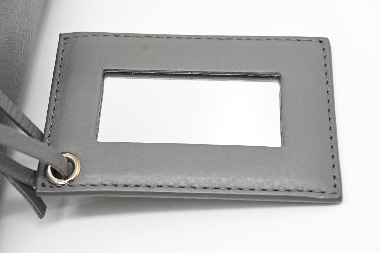 Balenciaga Paper A6 2way Bag in Grey Leather