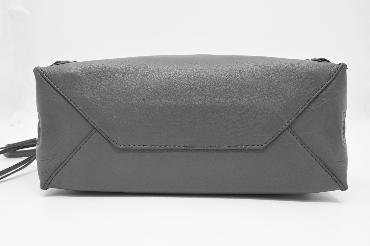 Balenciaga Paper A6 2way Bag in Grey Leather