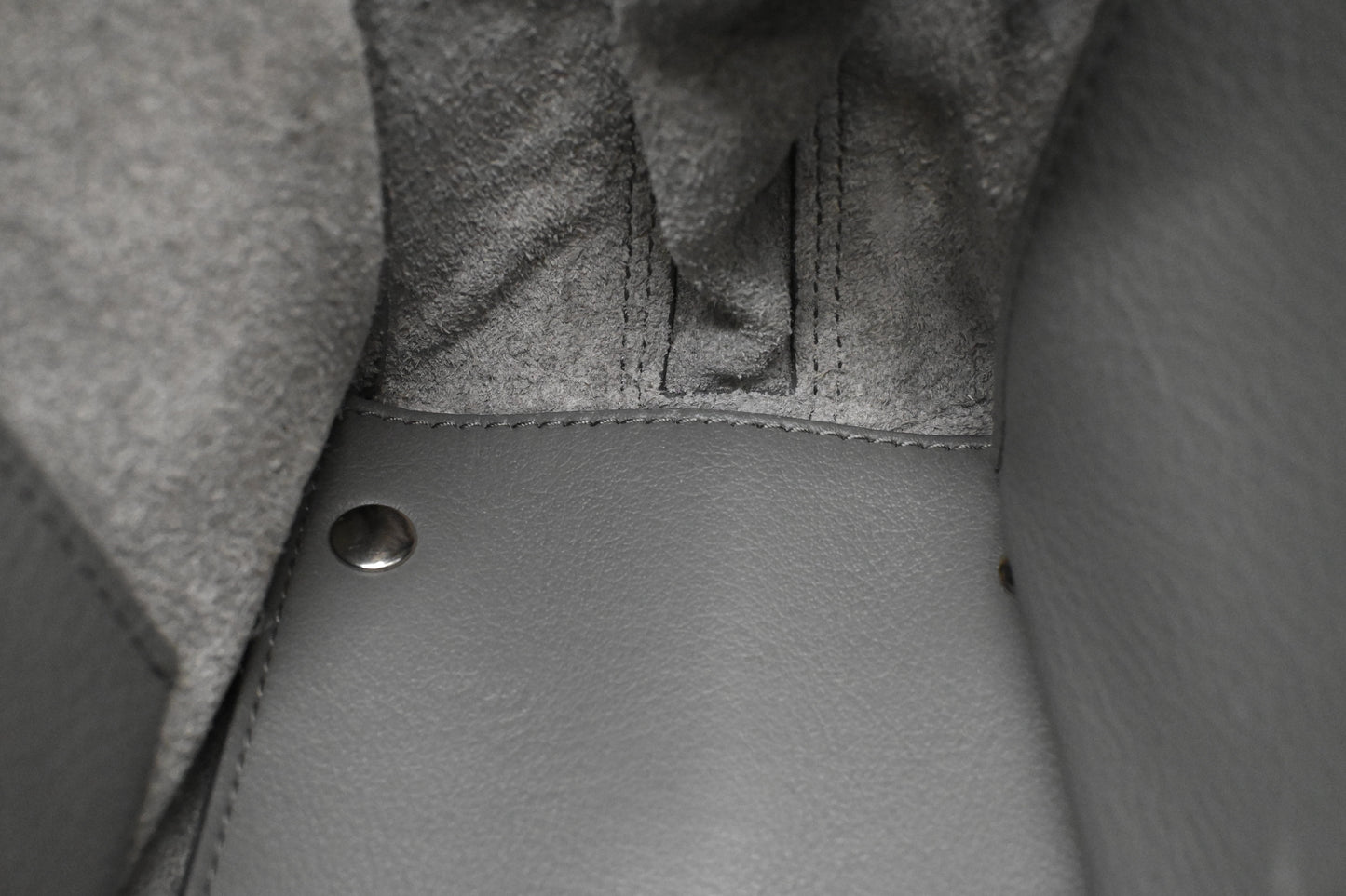 Balenciaga Paper A6 2way Bag in Grey Leather