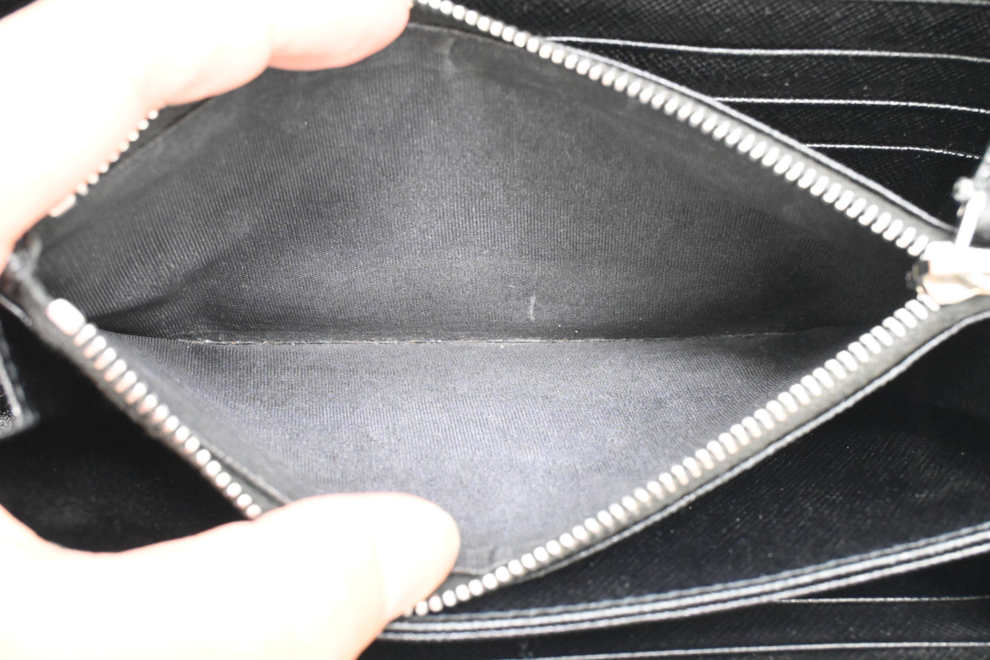 Prada x Universal Studios Frankenstein Wallet in Black Multicolor Leather