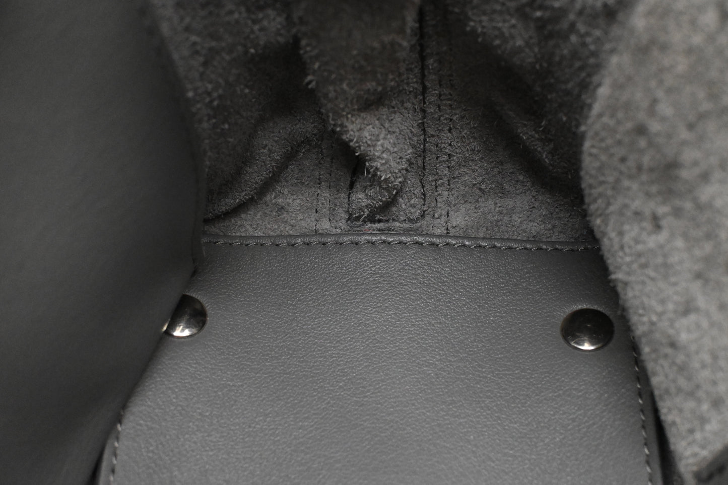 Balenciaga Paper A6 2way Bag in Grey Leather