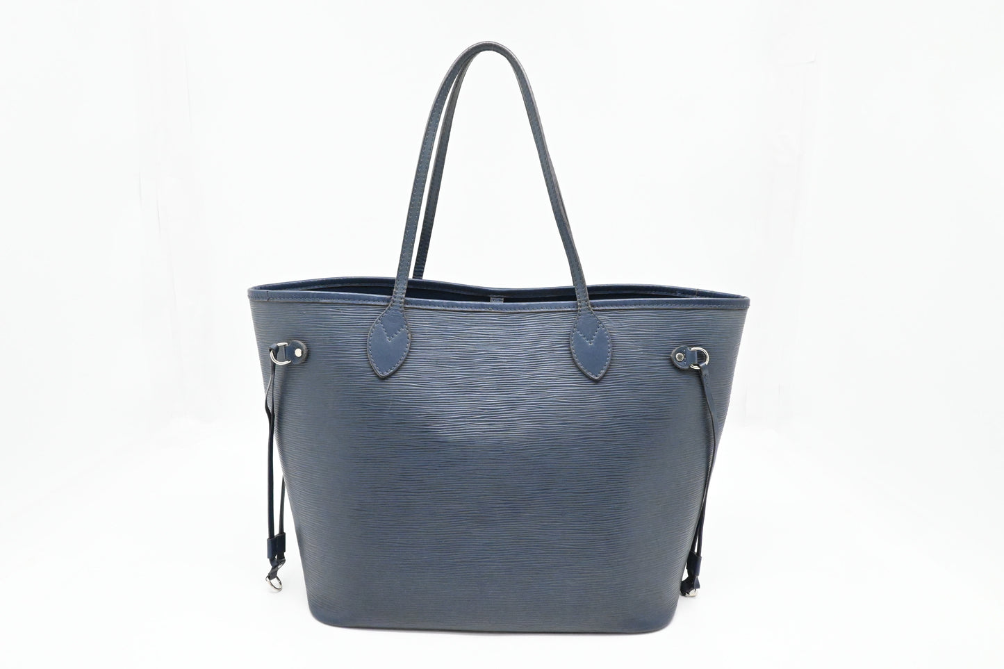 Louis Vuitton Neverfull MM in Blue Epi Leather
