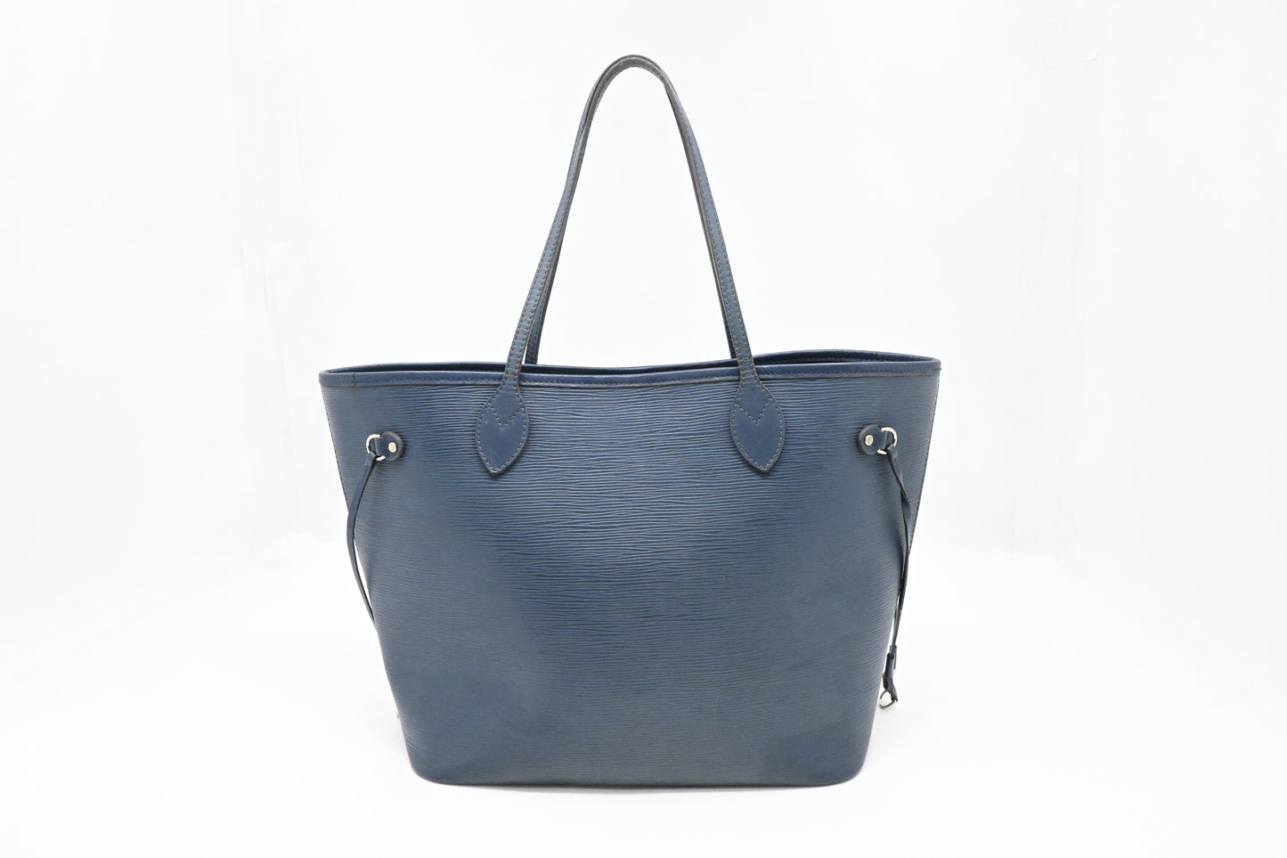 Louis Vuitton Neverfull MM in Blue Epi Leather