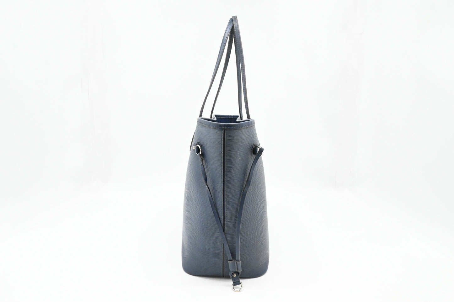 Louis Vuitton Neverfull MM in Blue Epi Leather