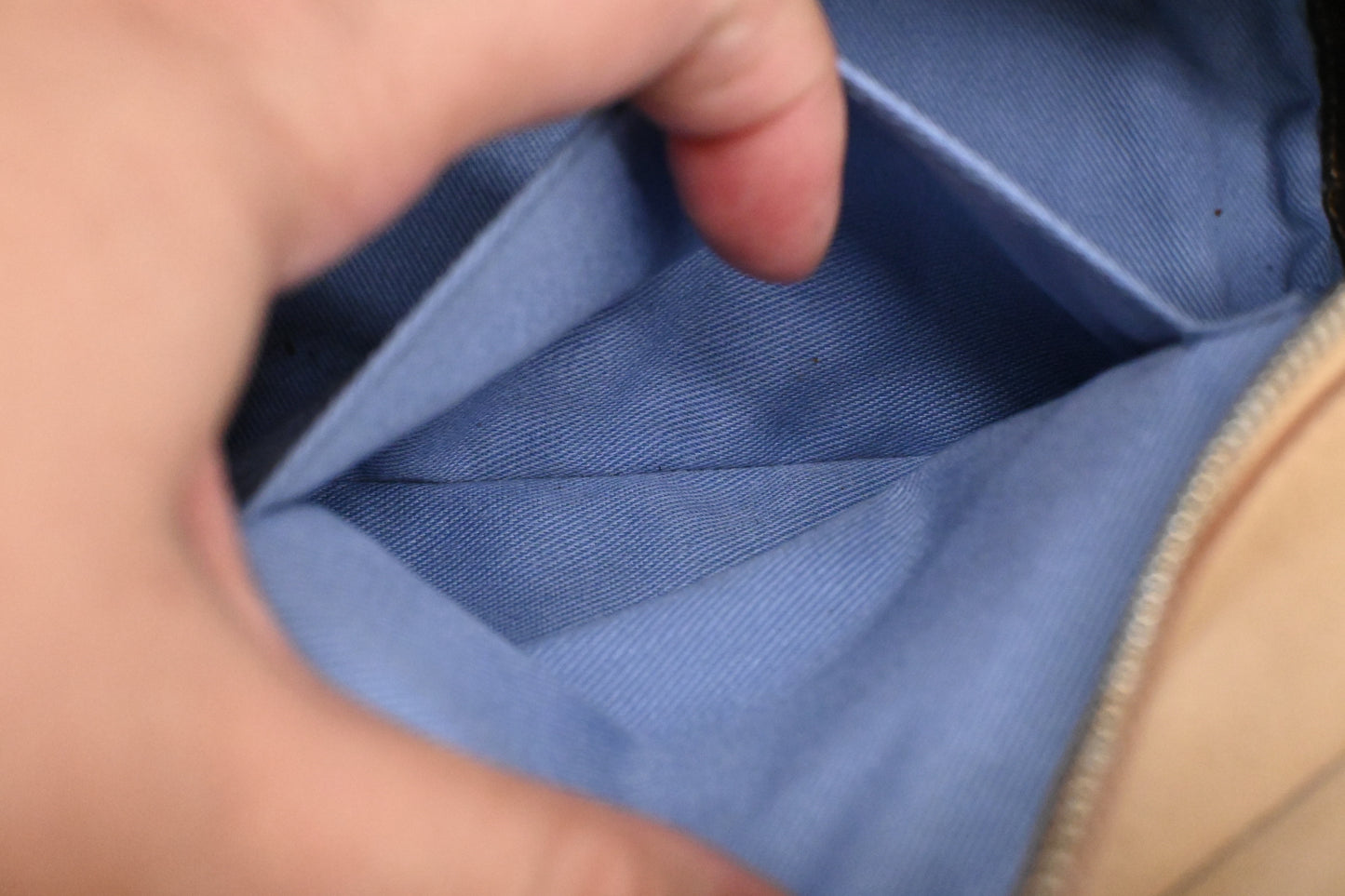 Ferragamo 2way Bag in Beige Suede Leather