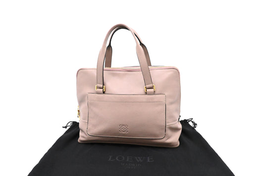 Loewe Handbag in Greige Leather
