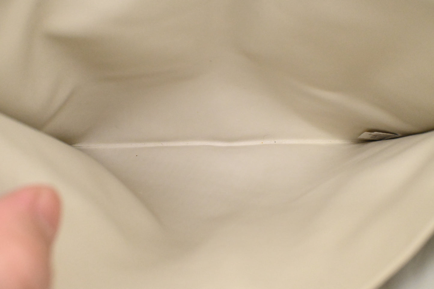 Bottega Veneta Maxi Padded Clutch in White Leather