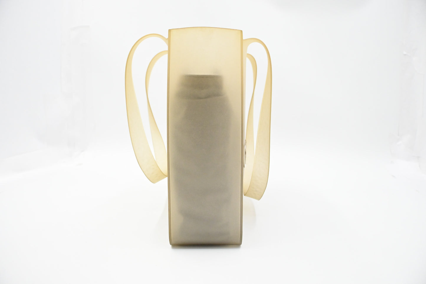 Chanel Small Tote in Beige Rubber