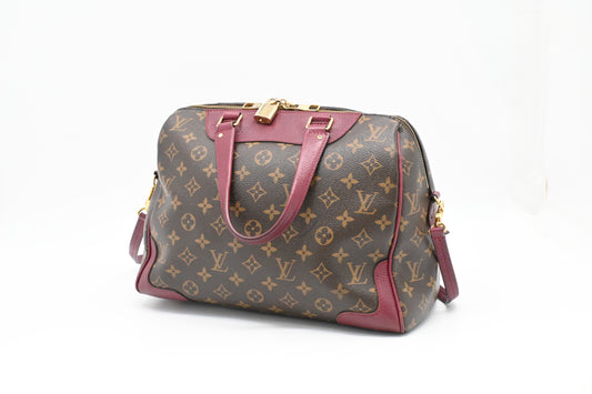 Louis Vuitton Retiro NM in Monogram Canvas and Aurore Leather