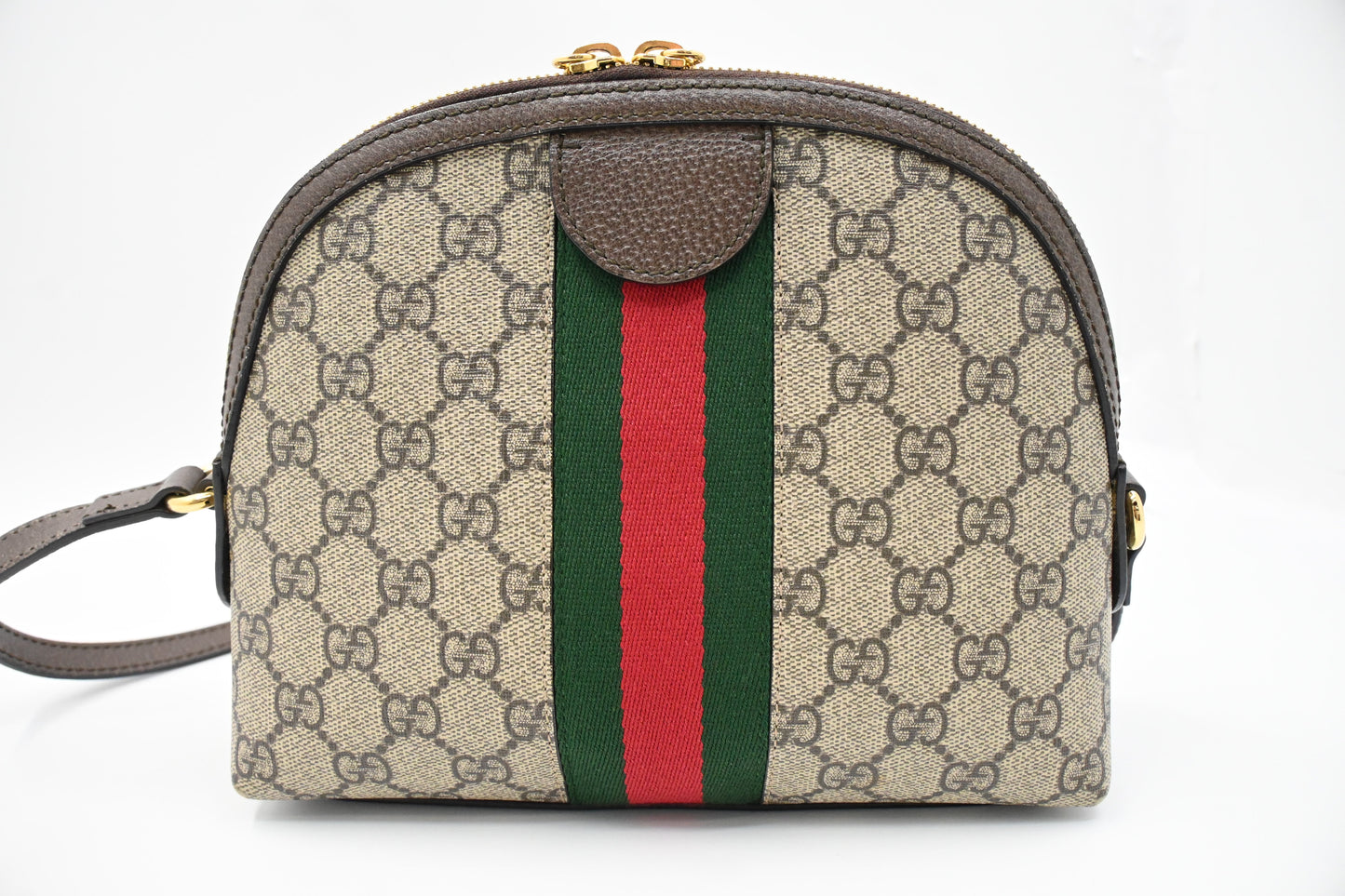 Gucci Ophidia Crossbody in GG Supreme Canvas
