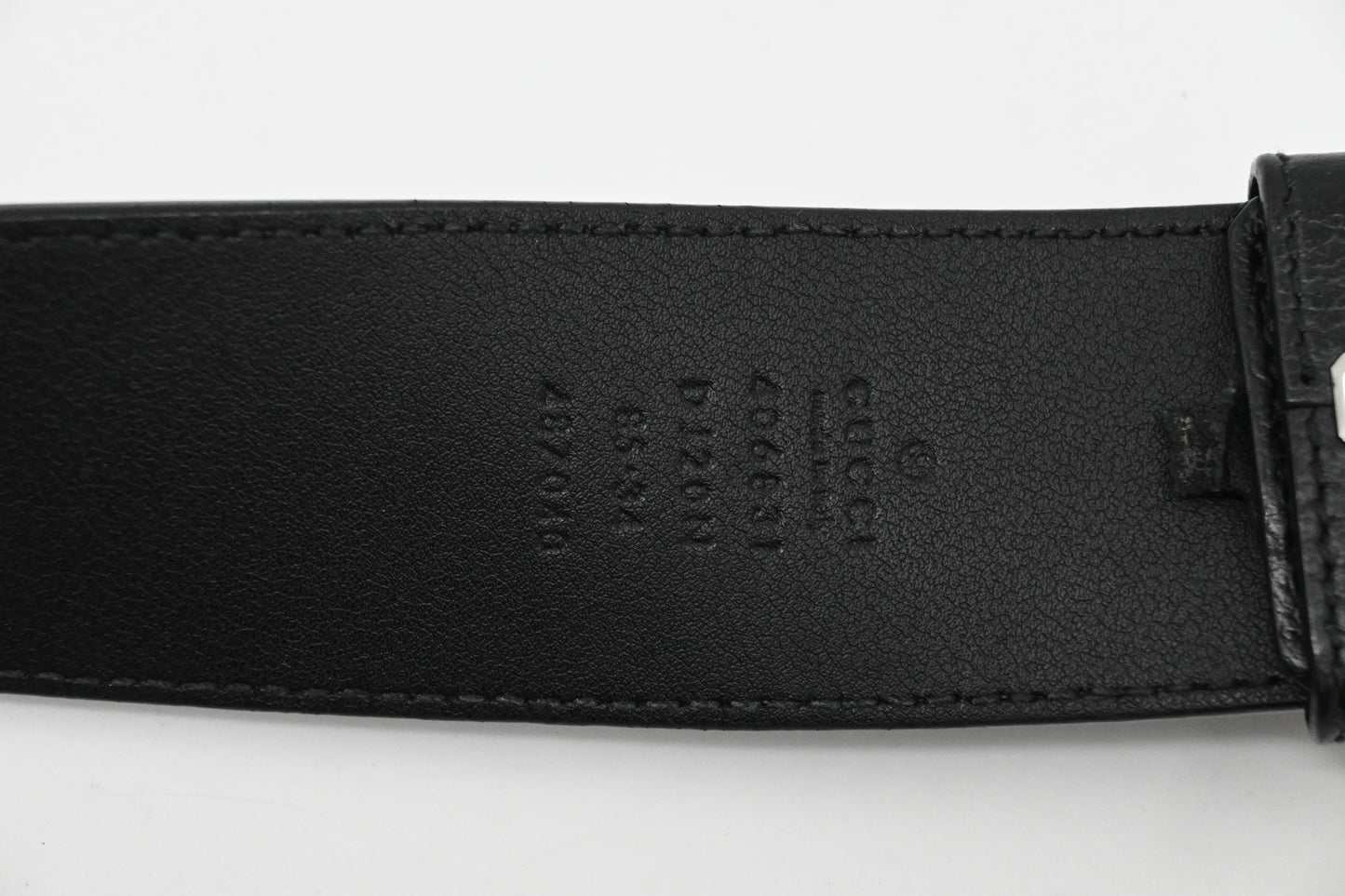 Gucci Belt in Black Leather