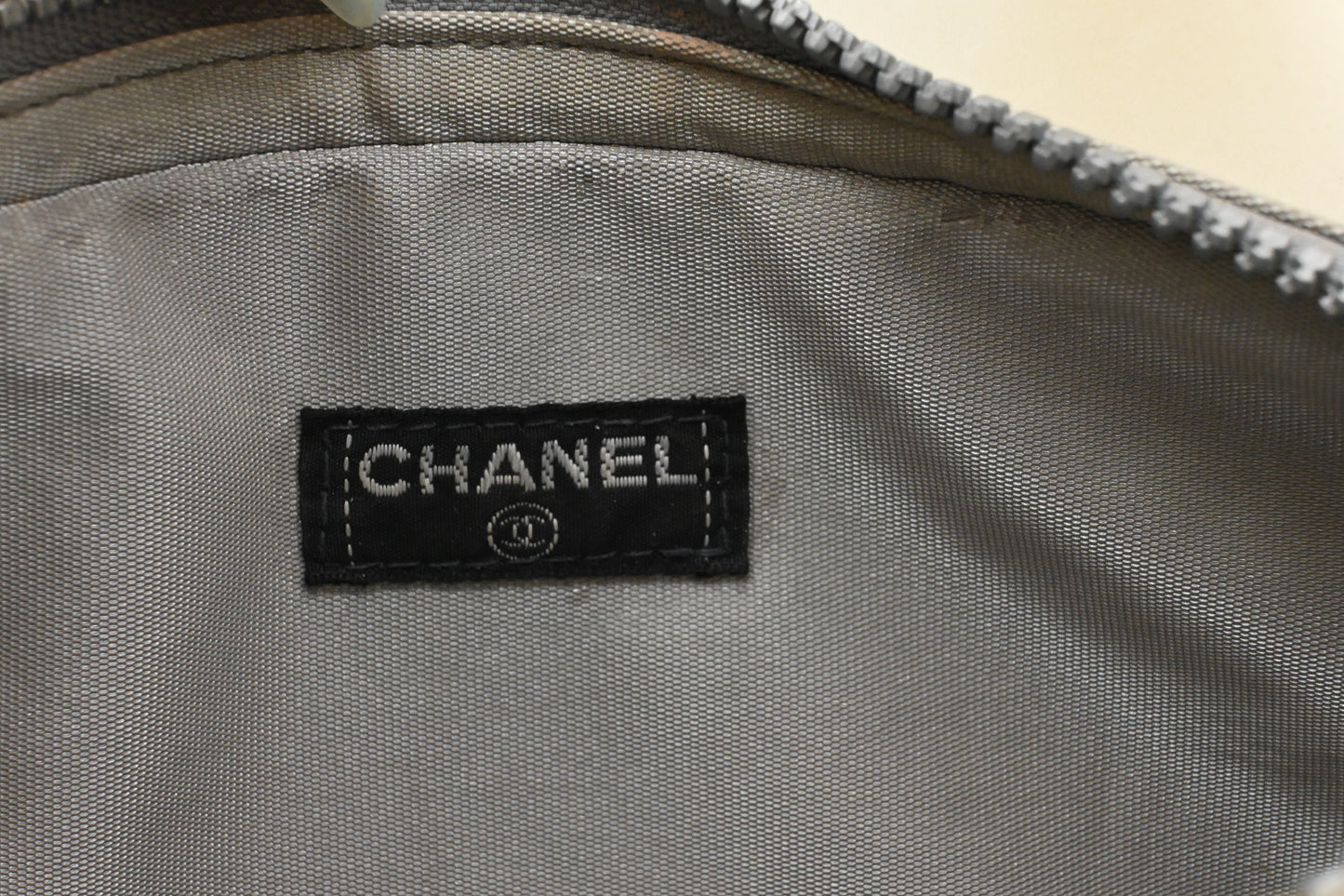 Chanel Small Tote in Beige Rubber