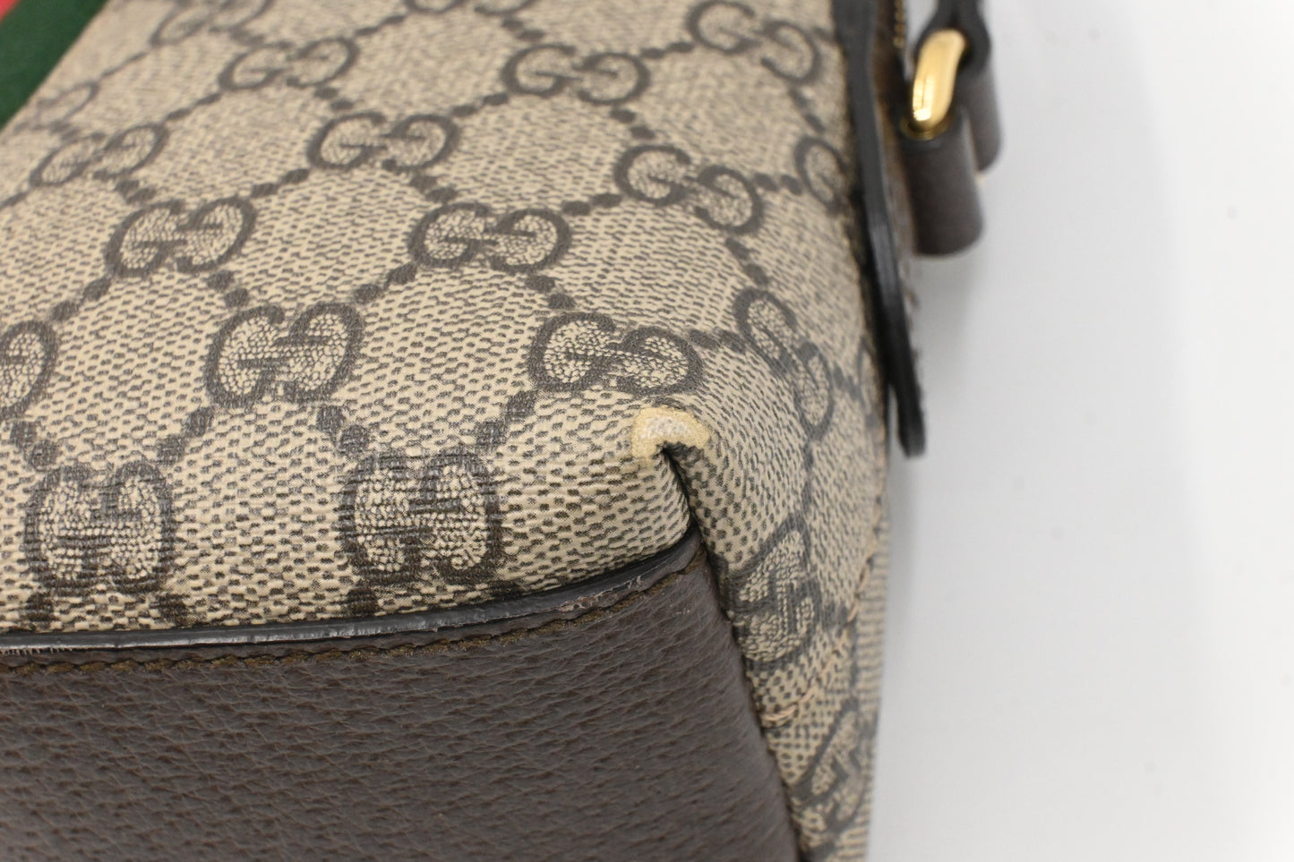 Gucci Ophidia Crossbody in GG Supreme Canvas