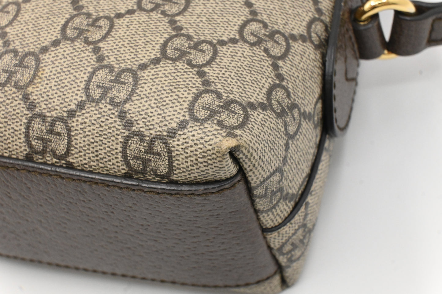 Gucci Ophidia Crossbody in GG Supreme Canvas