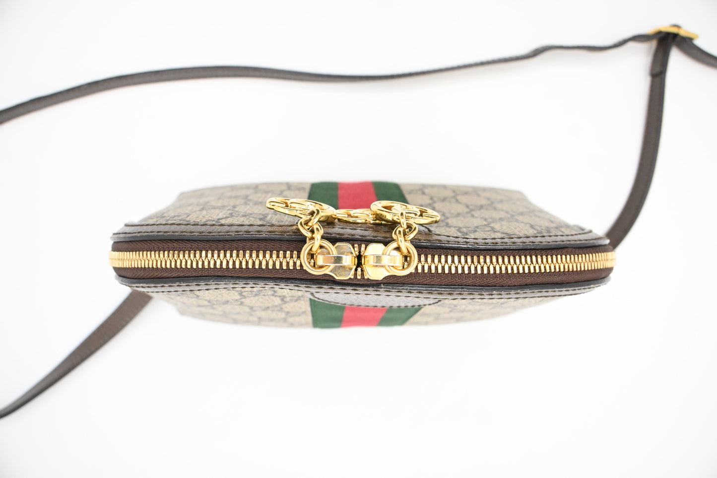 Gucci Ophidia Crossbody in GG Supreme Canvas