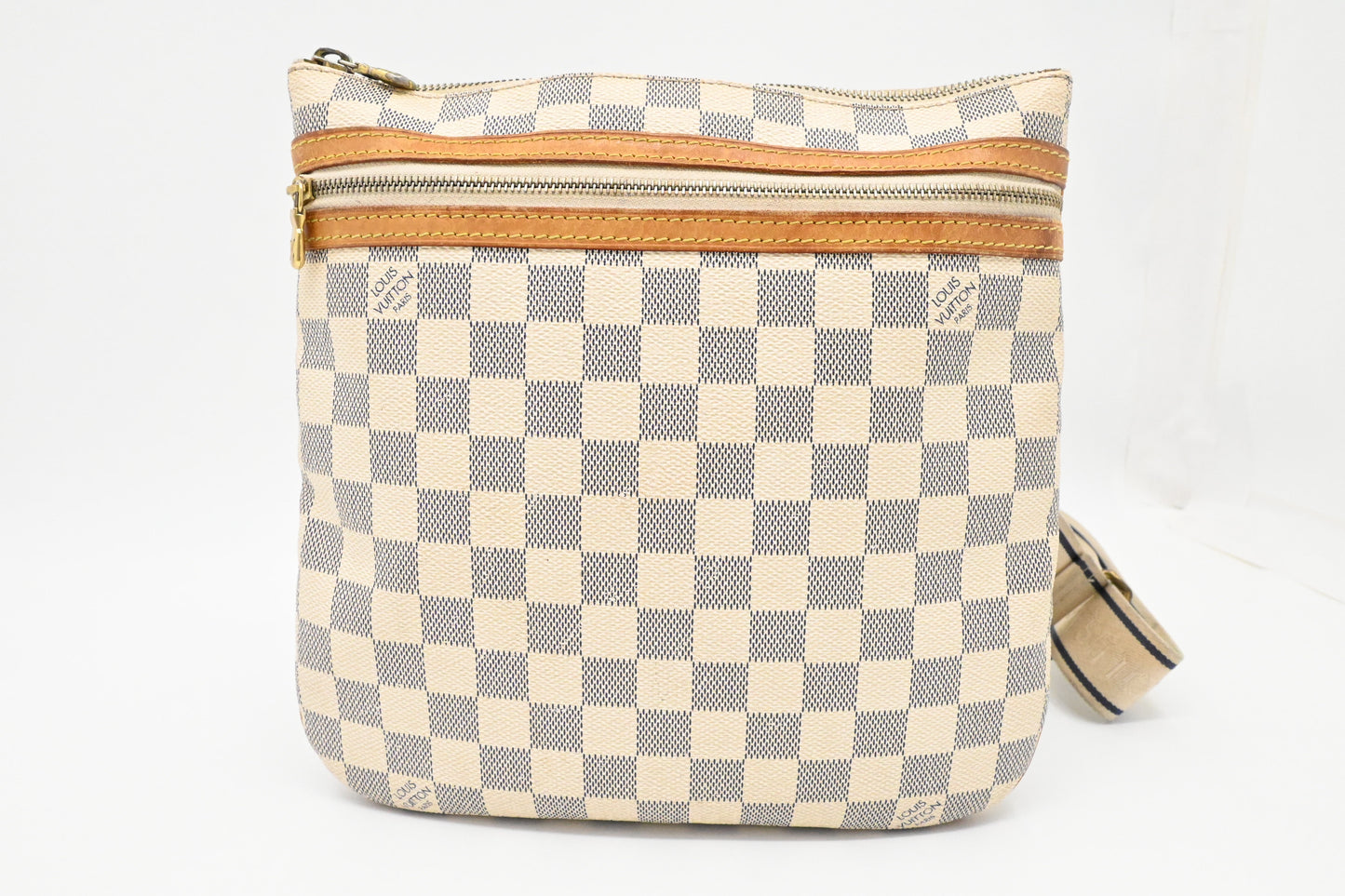 Louis Vuitton Pochette Bosphore in Damier Azur Canvas