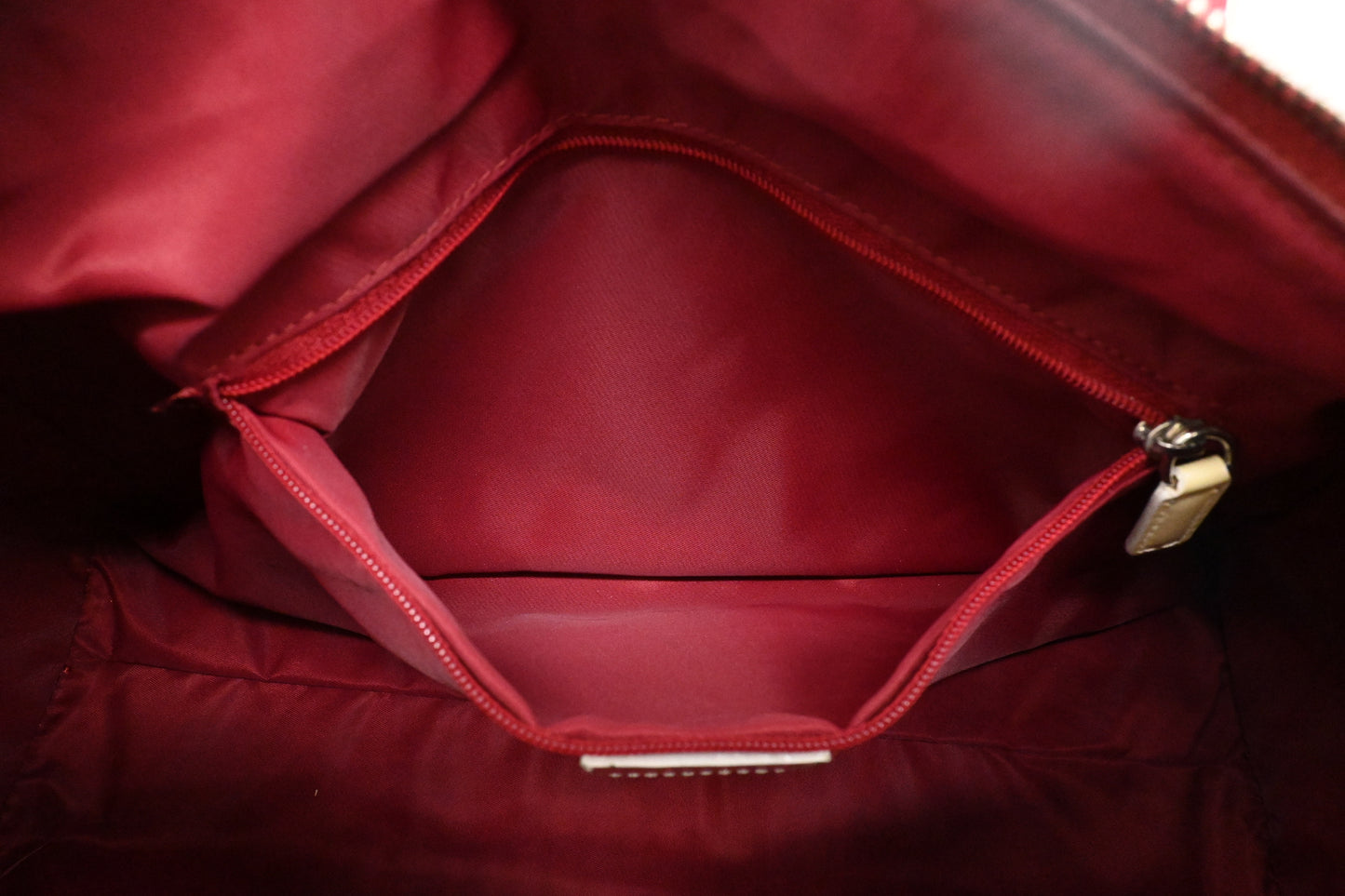 Dior Boston Bag in Red Oblique Coated Canvas
