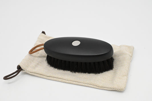 Hermes Shoe Brush in Beechwood and Horsehair