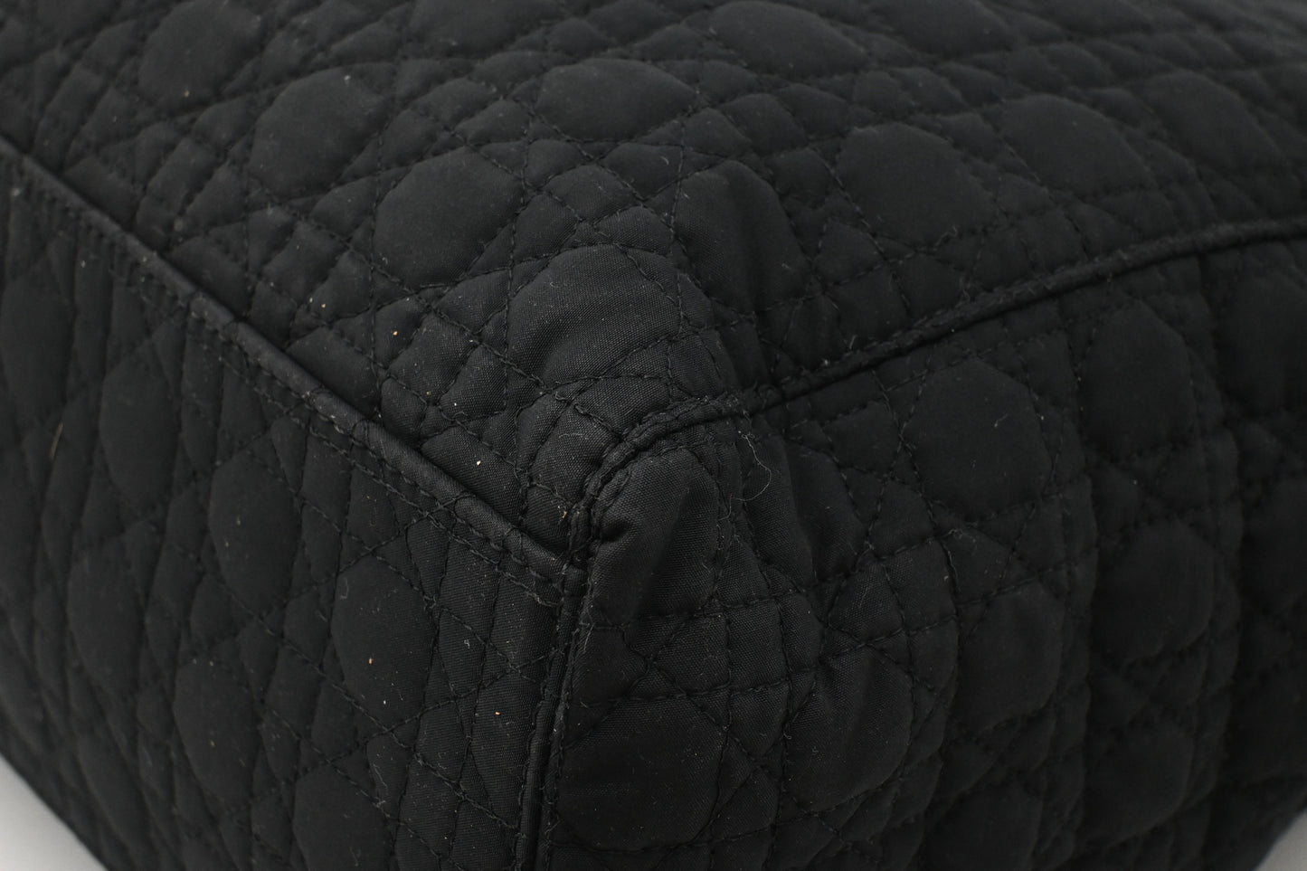 Dior Medium Lady Dior in Black Nylon