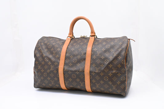 Louis Vuitton Keepall 50 in Monogram Canvas