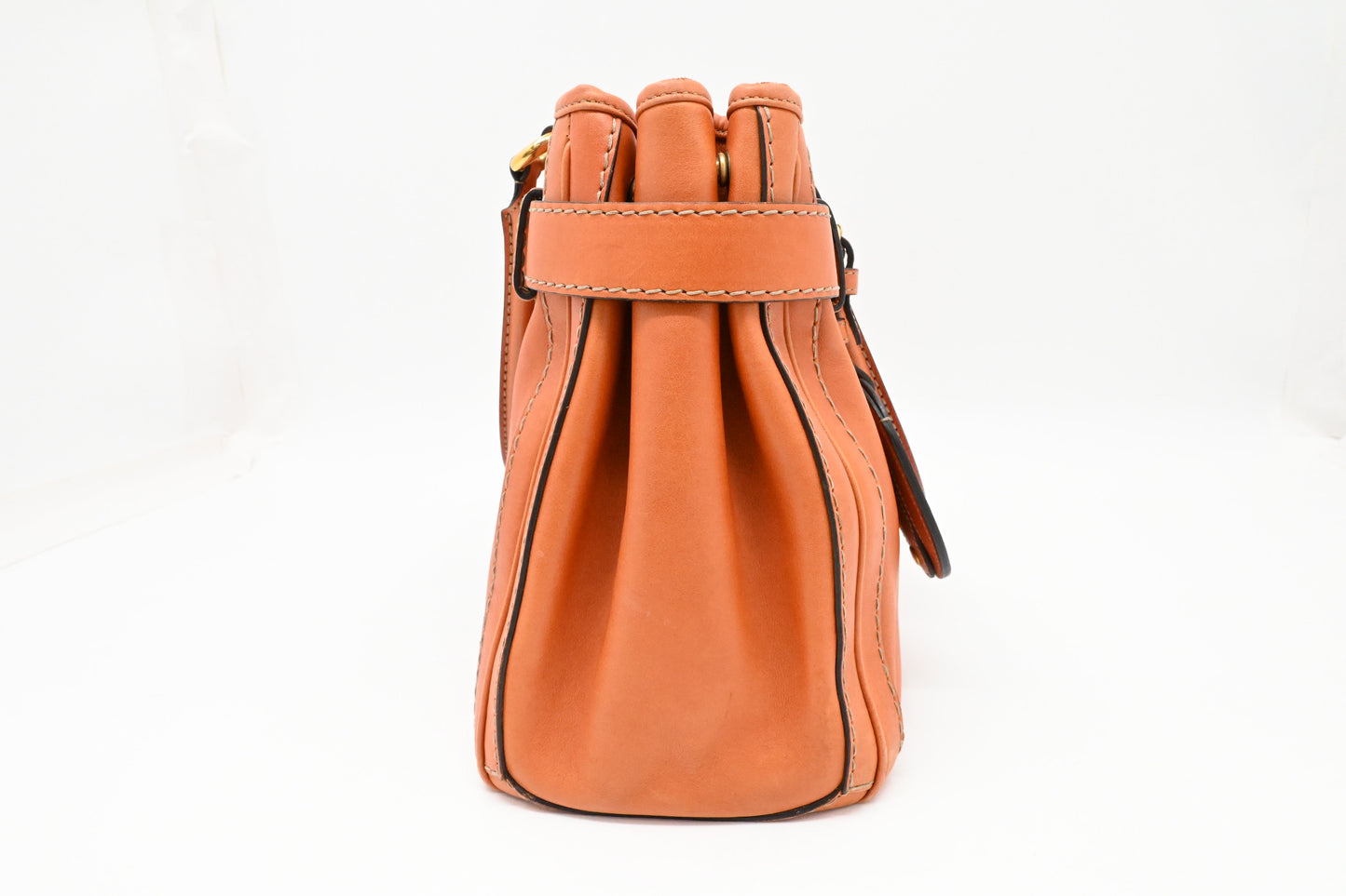 Gucci Tote in Brown/Orange Leather