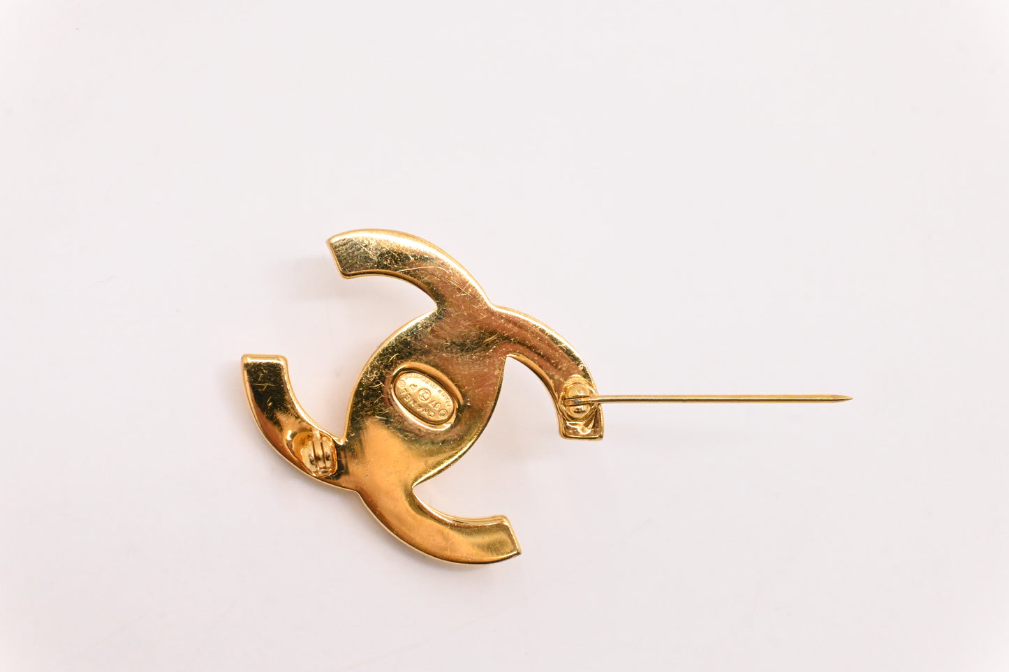 Chanel CC Turnlock Brooch