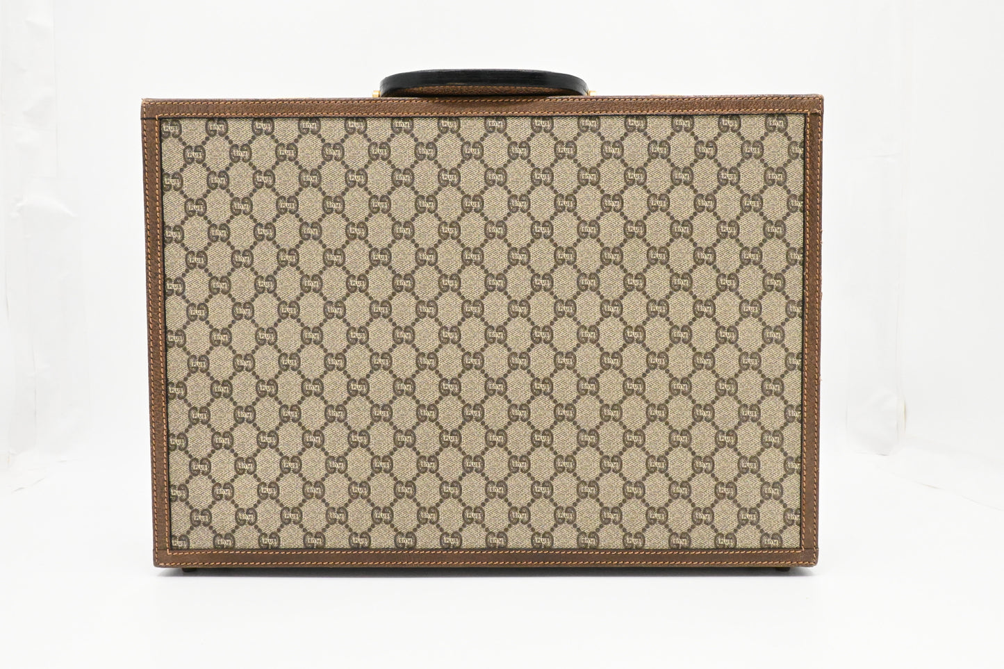 Gucci Plus Briefcase in GG Coated Canvas