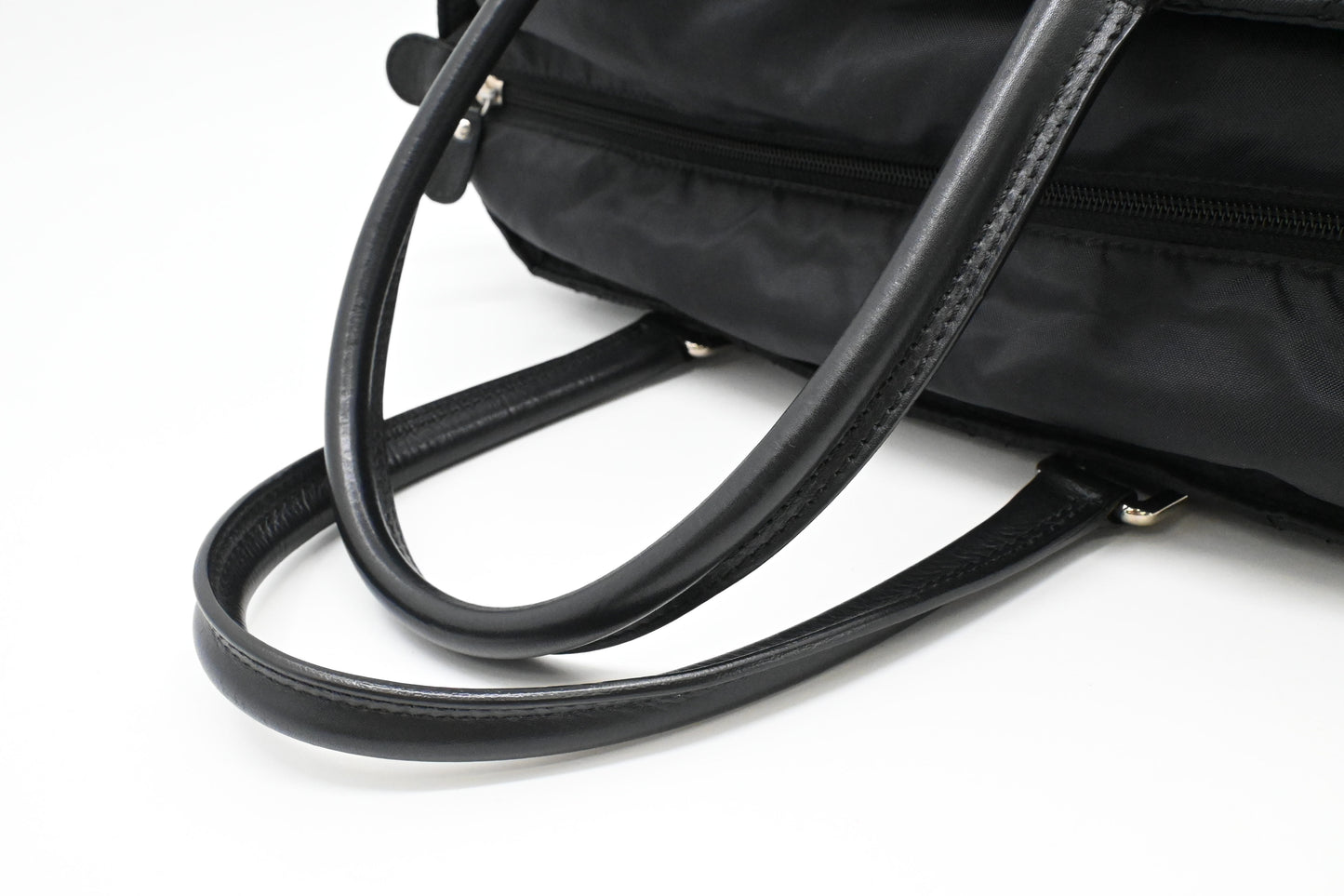 Chanel Paris New York Tote in Black Nylon Canvas