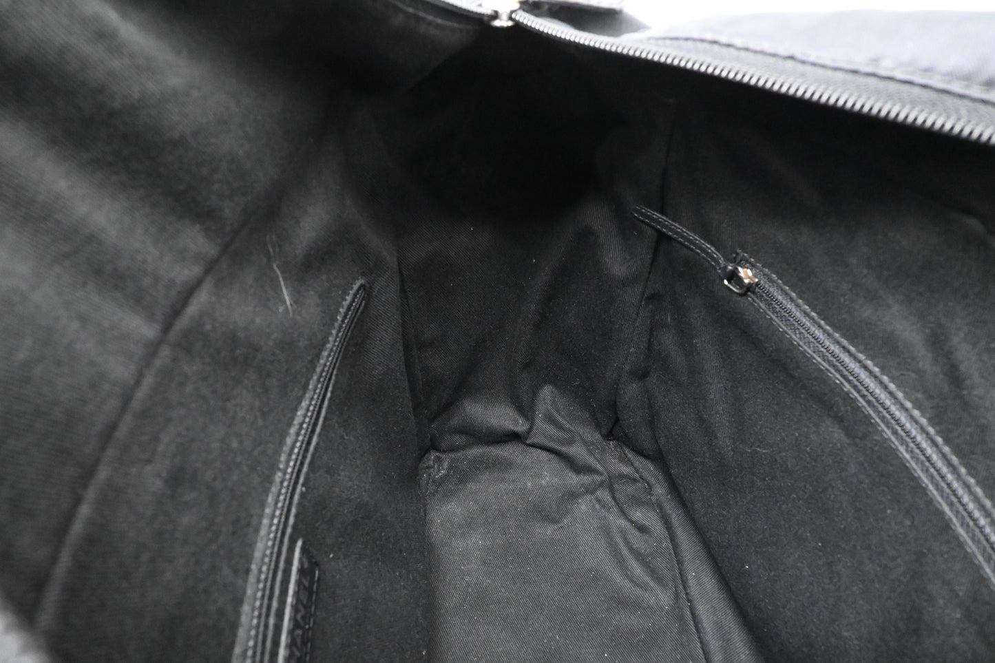 Chanel Paris New York Tote in Black Nylon Canvas