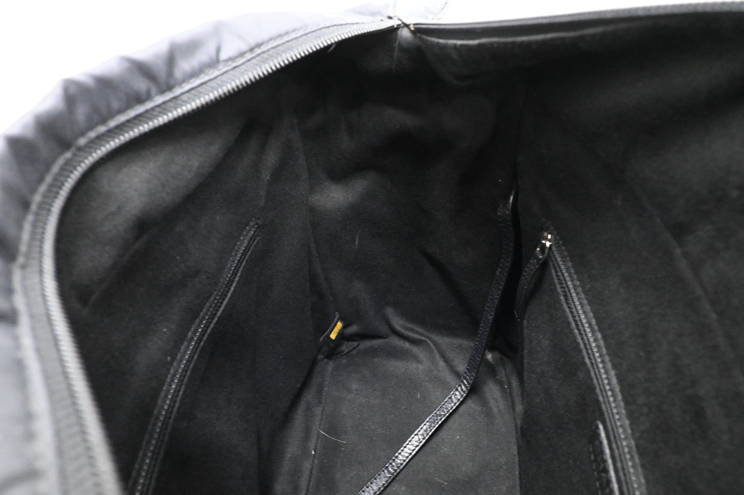 Chanel Paris New York Tote in Black Nylon Canvas