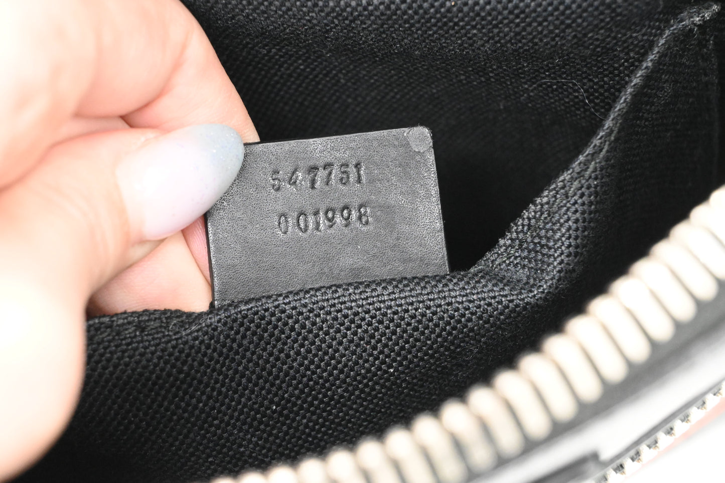 Gucci Night Courrier Messenger Bag in Black GG Supreme Canvas