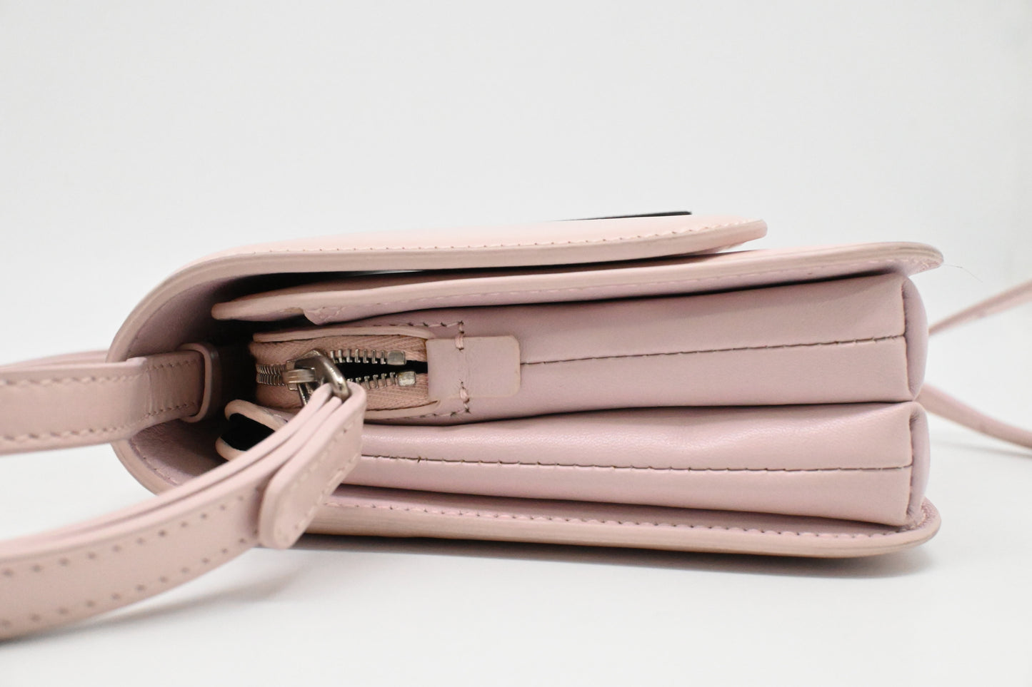 Balenciaga Crossbody in Pink Leather