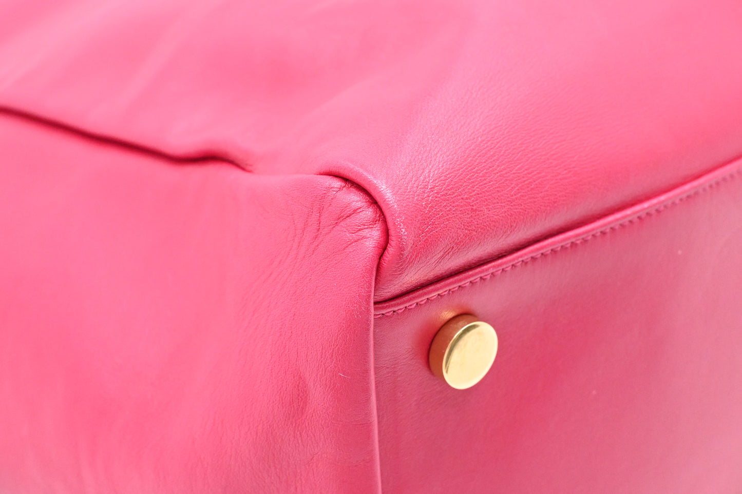 YSL Saint Laurent Tote in Pink Leather
