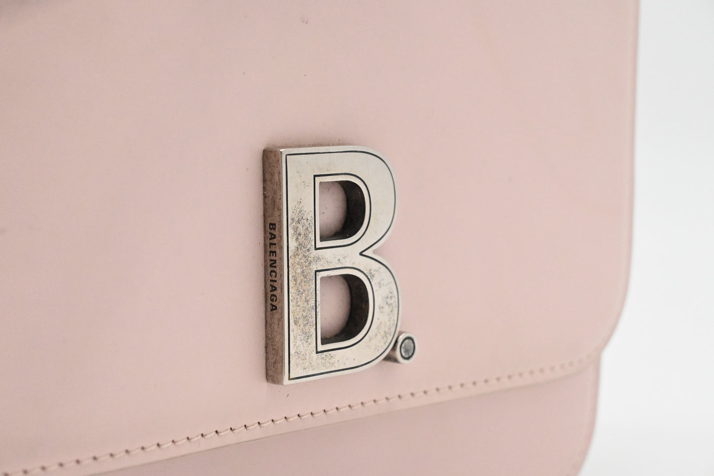 Balenciaga Crossbody in Pink Leather