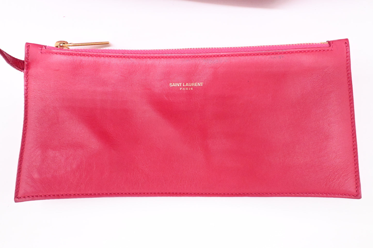 YSL Saint Laurent Tote in Pink Leather