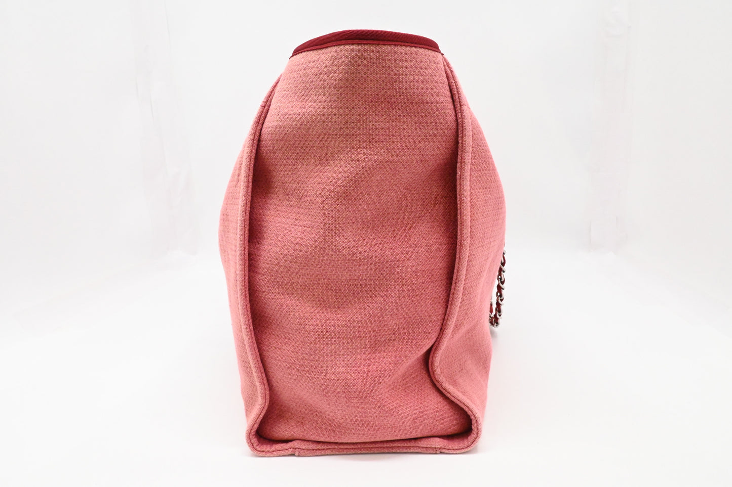 Chanel Deauville GM in Pink Canvas