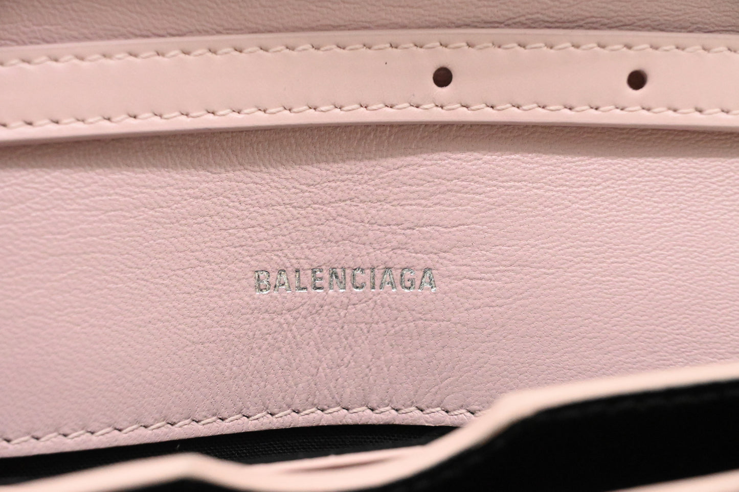 Balenciaga Crossbody in Pink Leather