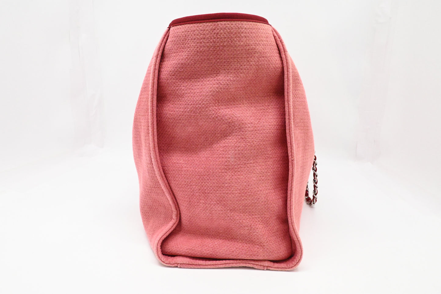 Chanel Deauville GM in Pink Canvas