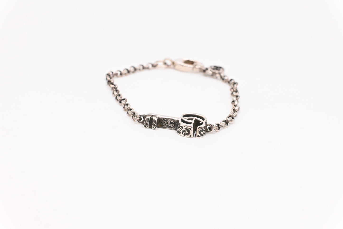 Gucci Key Bracelet in Sterling Silver