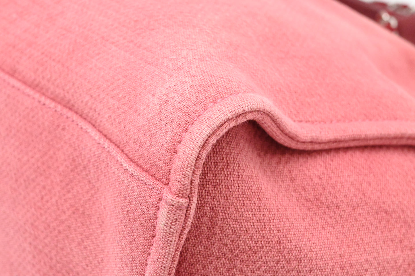 Chanel Deauville GM in Pink Canvas